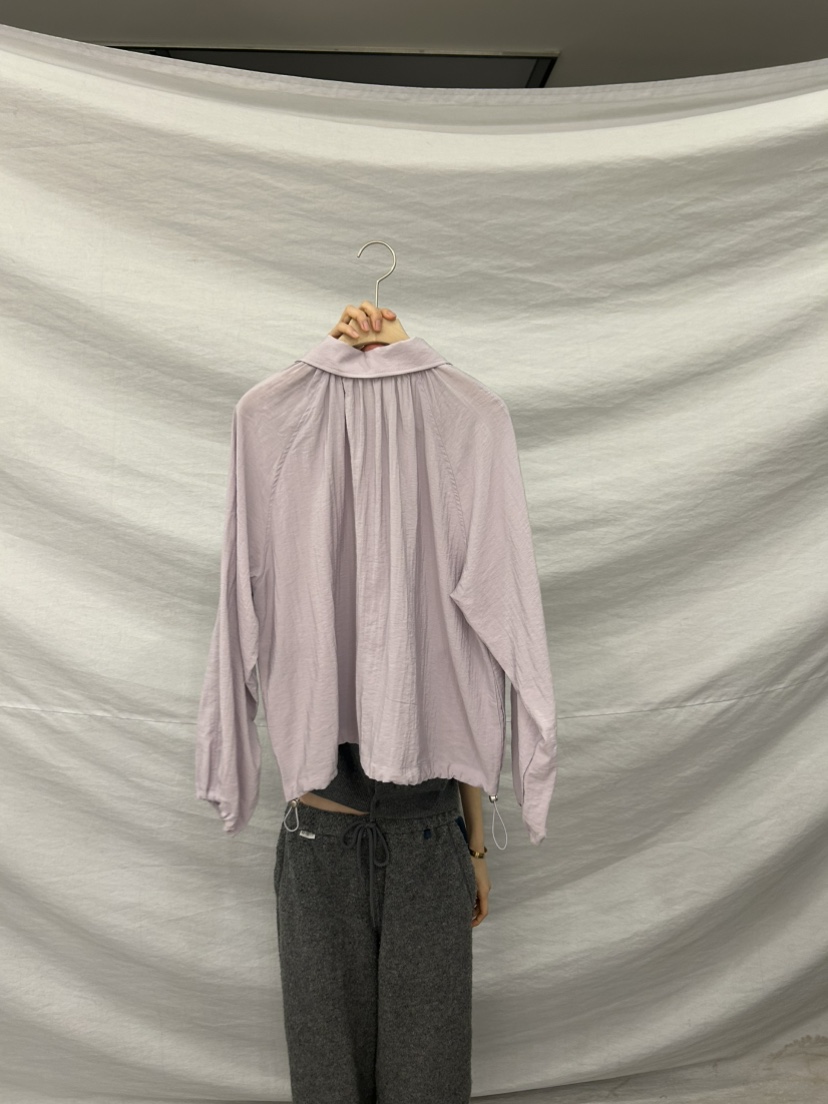 ME MO東大門實拍女裝新款26春夏職業真品休閑襯衫蕾絲衫ME MO襯衫/蕾絲衫