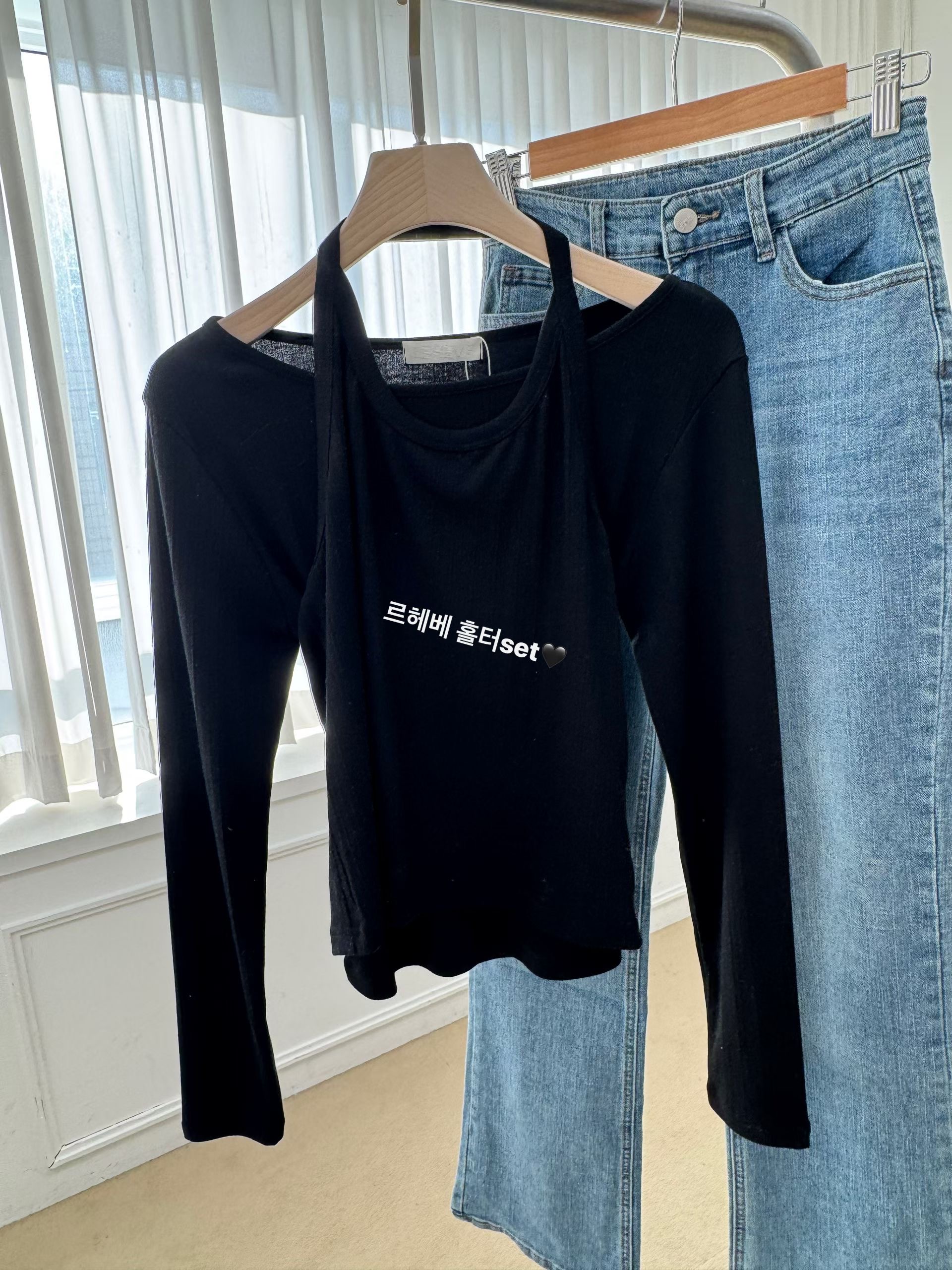 LEHEVE韓國直郵實拍女士新款人氣熱賣時尚職業推薦休閑套裝LEHEVE-MY YOUNG兩件起套裝圖色2