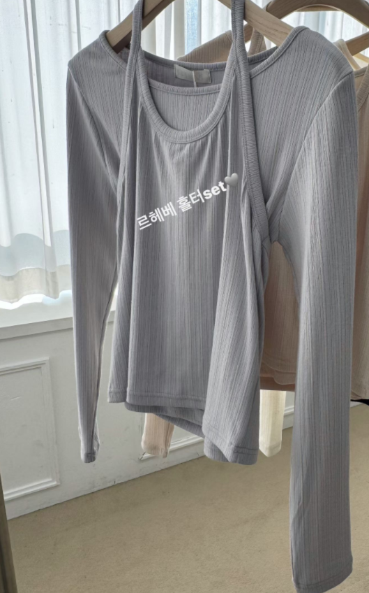 LEHEVE韓國直郵實拍女士新款人氣熱賣時尚職業推薦休閑套裝LEHEVE-MY YOUNG兩件起套裝圖色3