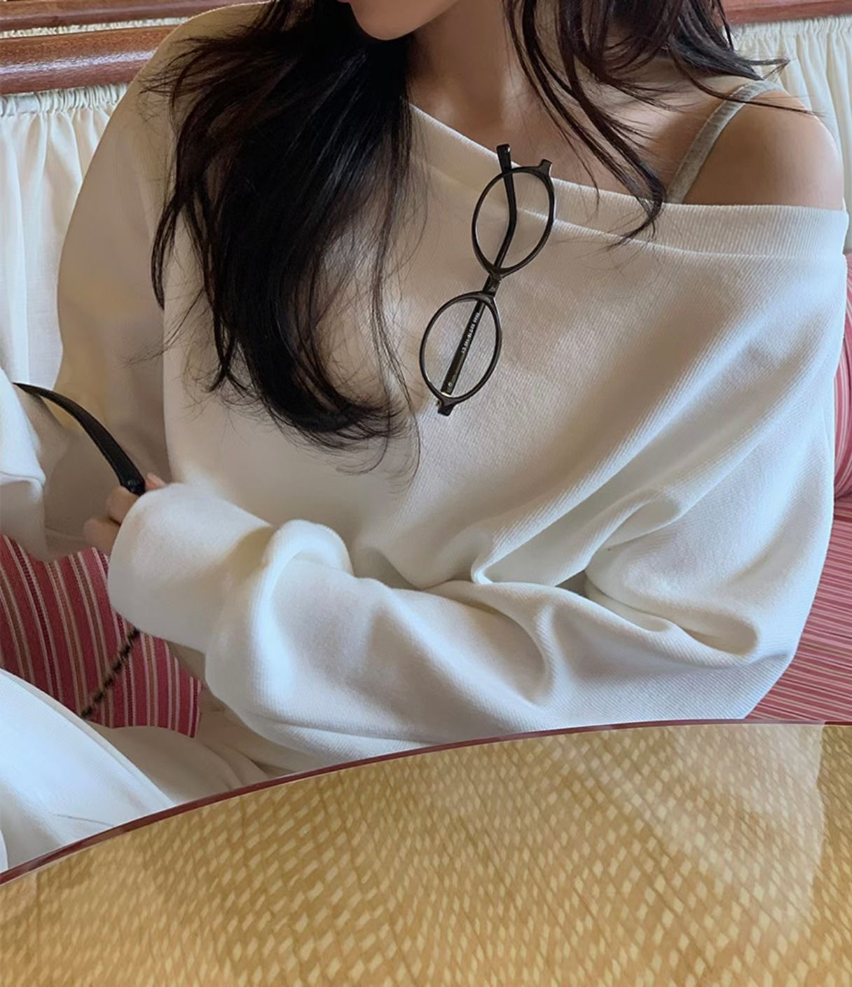 LEHEVE韓國直郵女士新品時尚推薦職業休閑熱賣26春夏衛衣LEHEVE-MY YOUNG兩件起衛衣