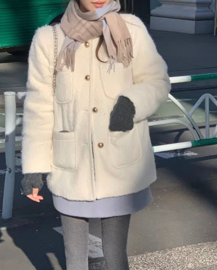 LEHEVE韓國直郵女裝新品熱賣人氣推薦休閑26春夏短款大衣LEHEVE-MY YOUNG兩件起短款大衣