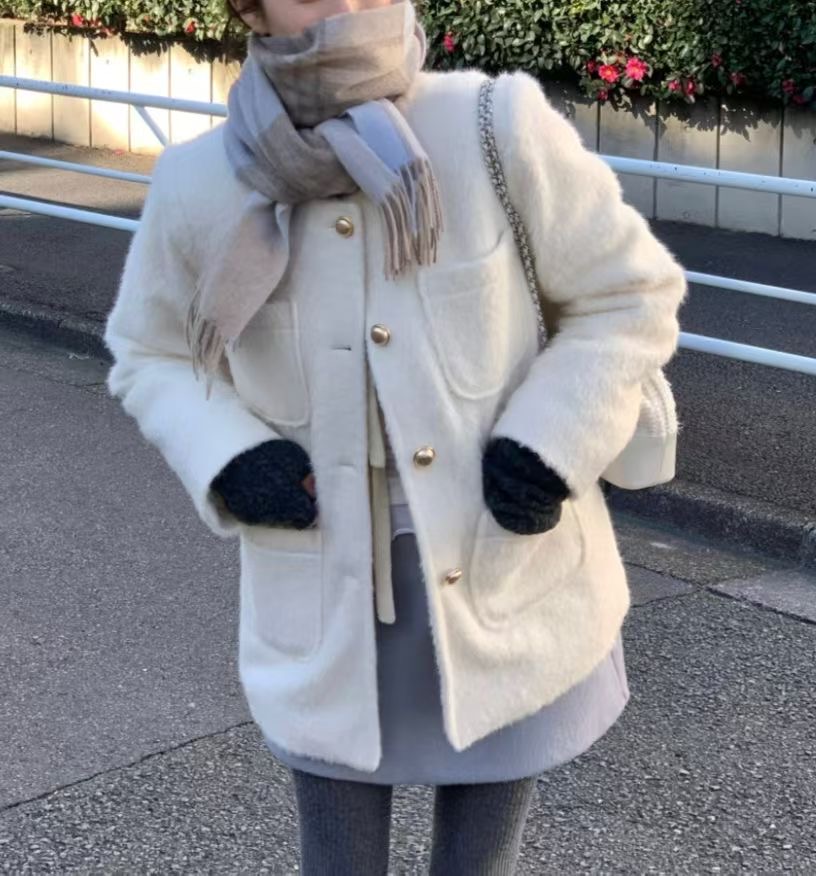 LEHEVE韓國直郵女裝新品熱賣人氣推薦休閑26春夏短款大衣LEHEVE-MY YOUNG兩件起短款大衣圖色1