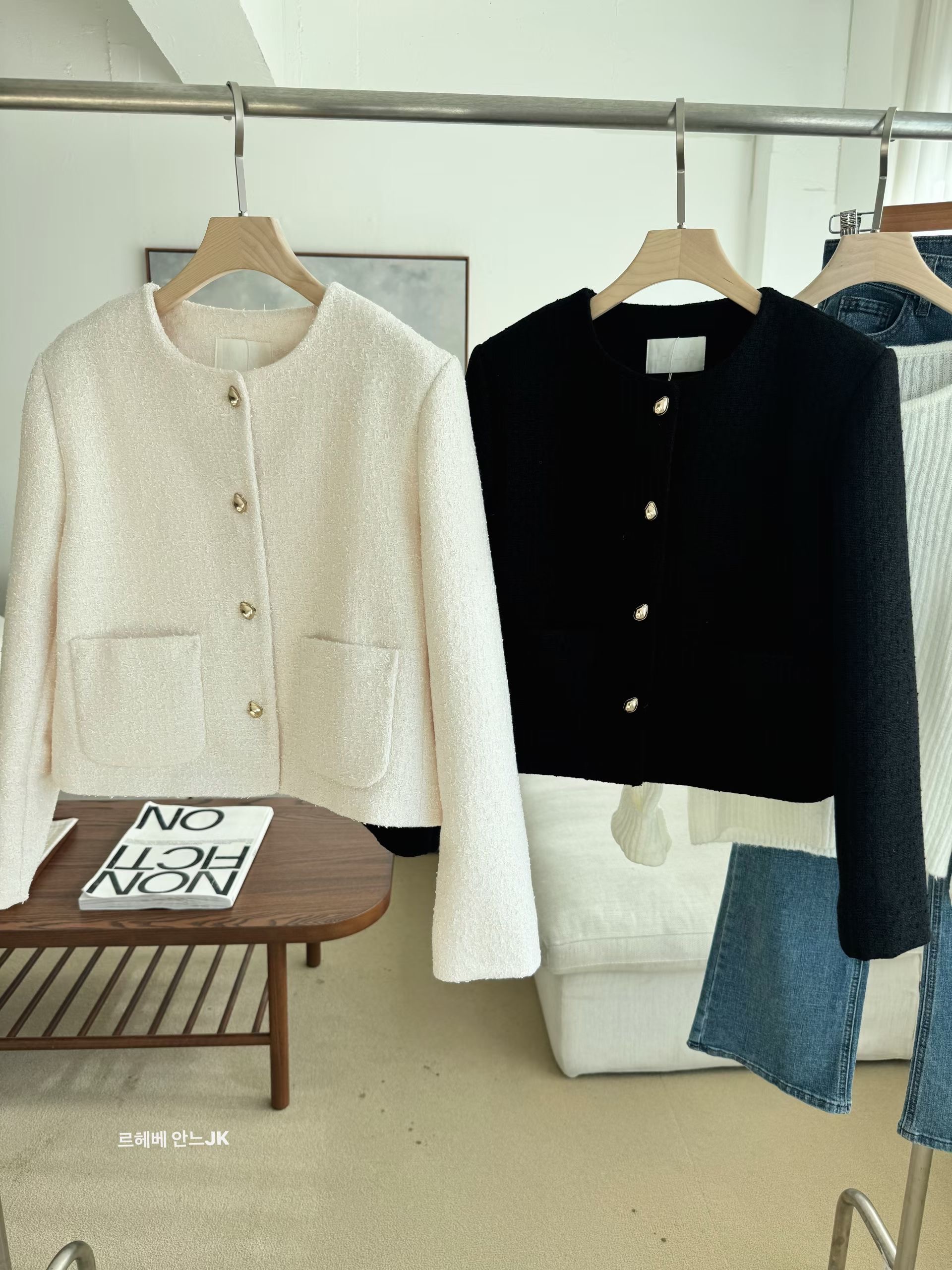 LEHEVE韓國直郵女裝新款時尚人氣熱賣26春夏推薦休閑夾克LEHEVE-MY YOUNG兩件起夾克