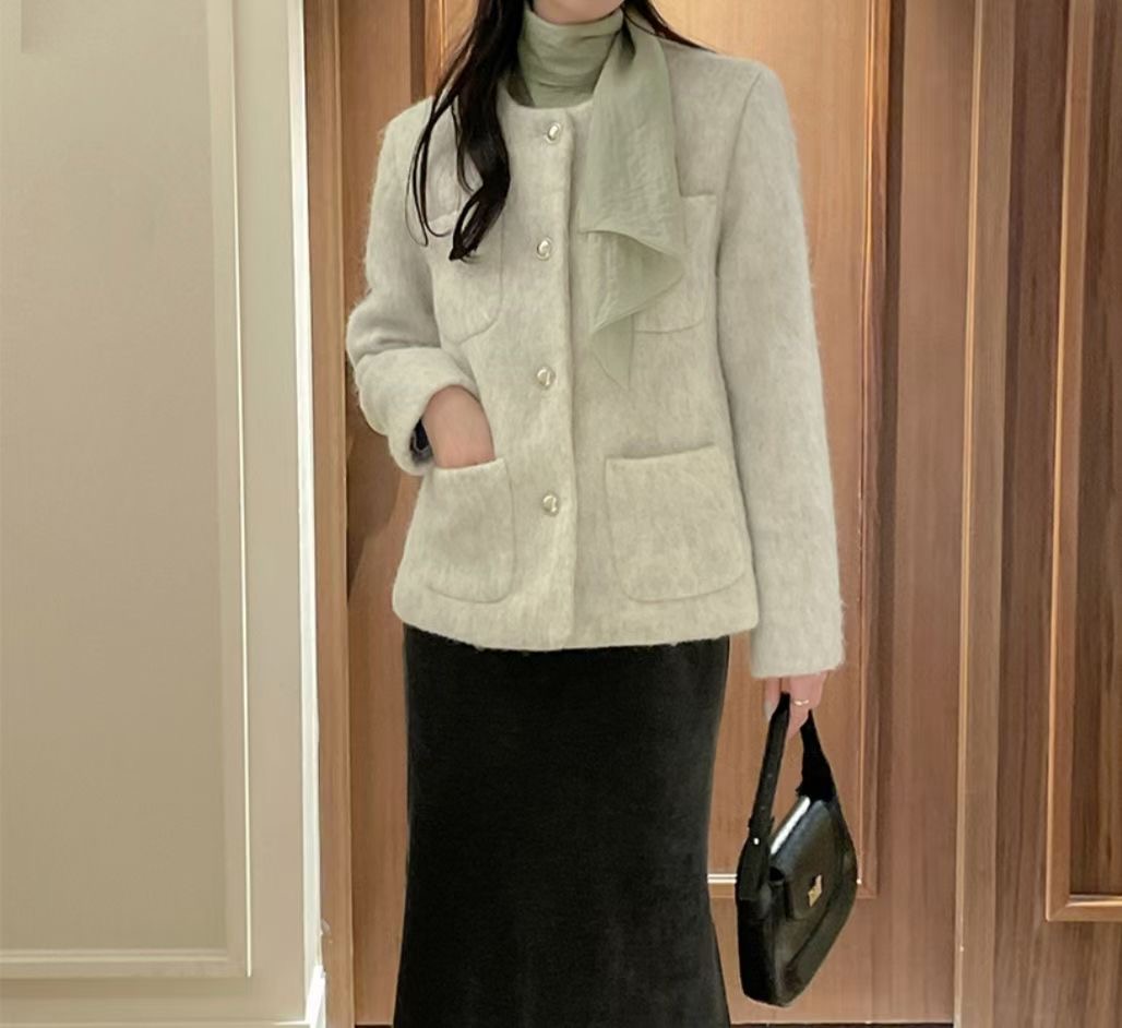 LEHEVE韓國直郵實拍女士新款職業熱賣推薦26春夏夾克口袋LEHEVE-MY YOUNG兩件起夾克