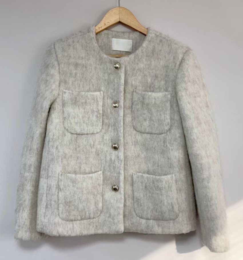 LEHEVE韓國直郵實拍女士新款職業熱賣推薦26春夏夾克口袋LEHEVE-MY YOUNG兩件起夾克圖色1