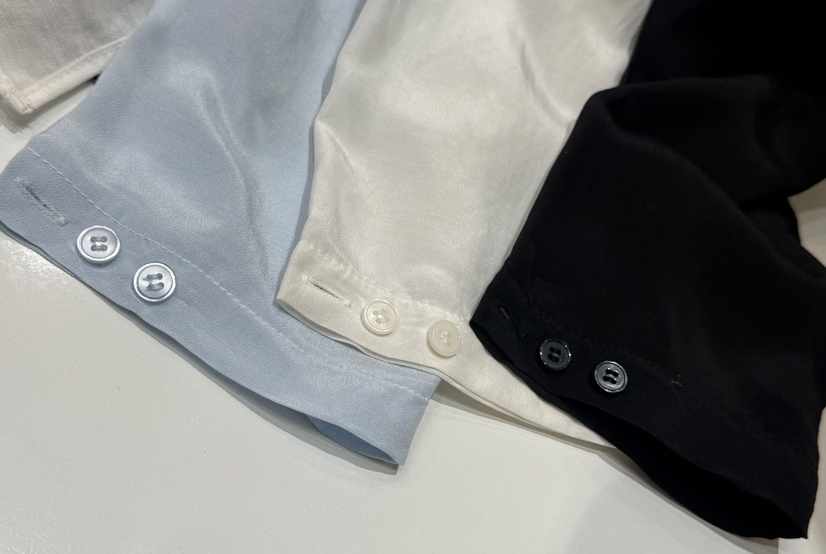 LEHEVE韓國直郵實拍女士新品時尚職業26春夏襯衫蕾絲衫含腰繩LEHEVE-MY YOUNG兩件起襯衫/蕾絲衫