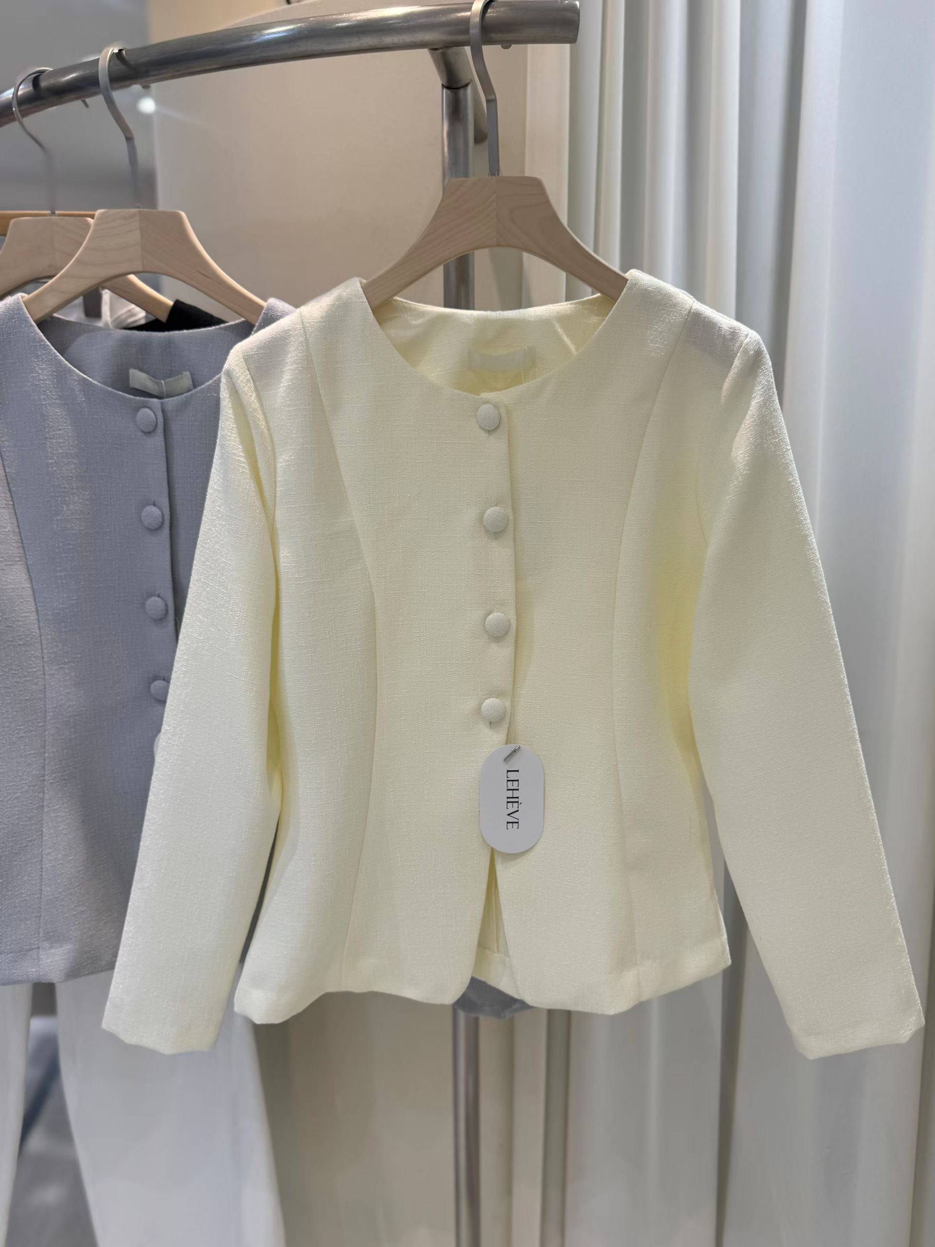 LEHEVE韓國直郵實拍女裝新品推薦時尚休閑26春夏職業夾克LEHEVE-MY YOUNG兩件起夾克圖色3