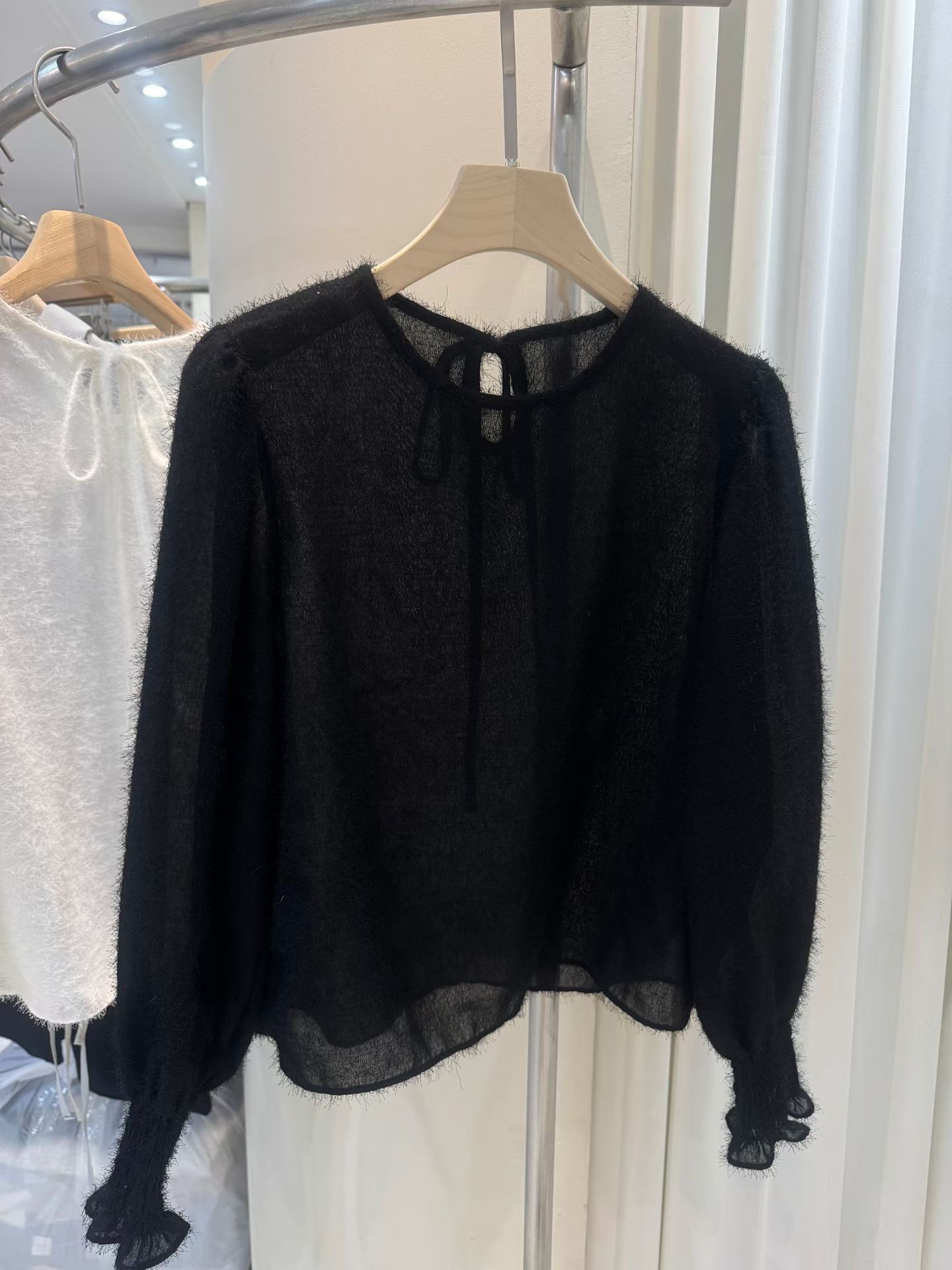 LEHEVE韓國直郵實拍女士新品時尚休閑熱賣人氣襯衫蕾絲衫LEHEVE-MY YOUNG兩件起襯衫/蕾絲衫圖色2