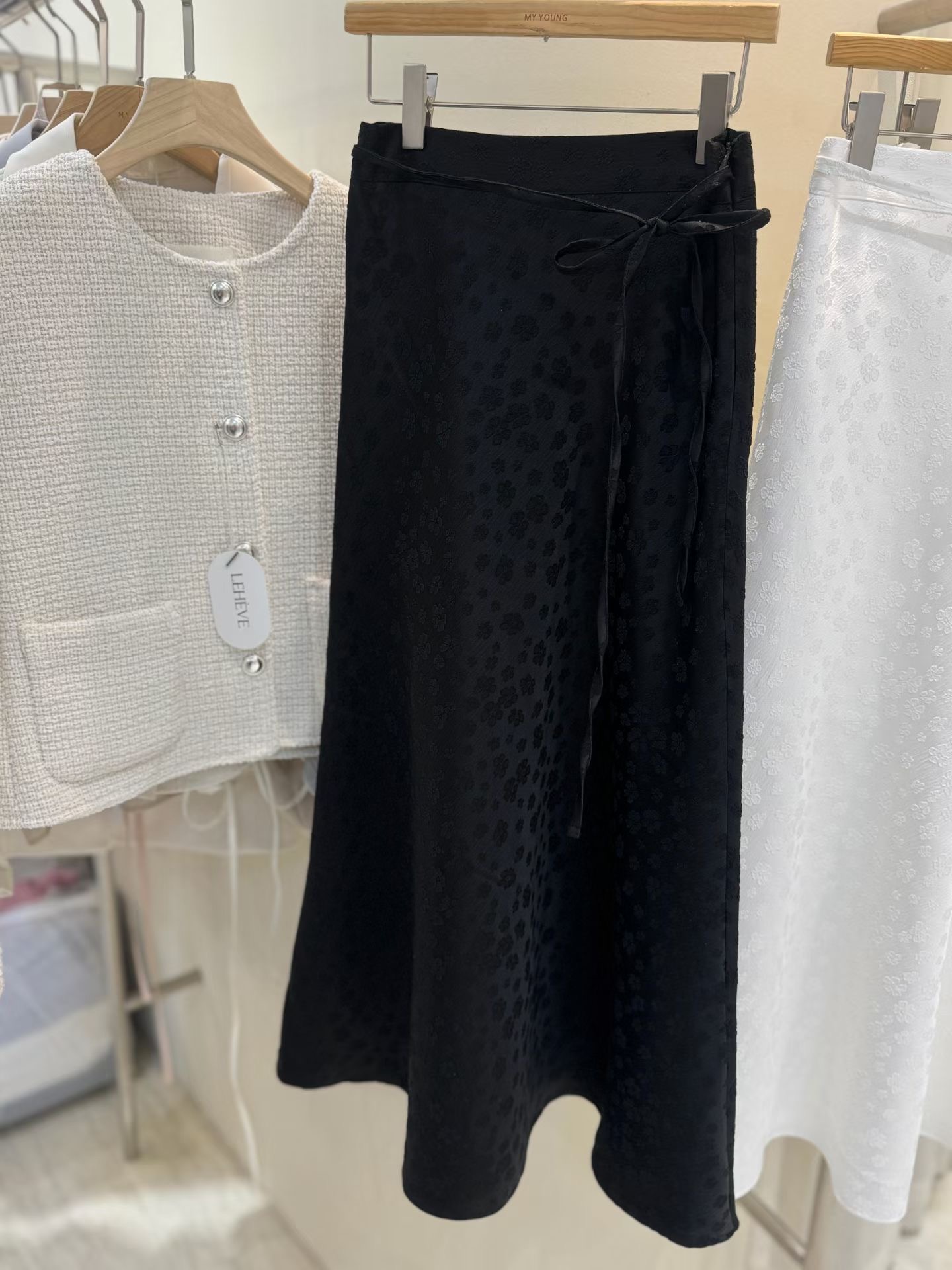 LEHEVE韓國直郵實拍女裝新款26春夏人氣職業時尚休閑長裙LEHEVE-MY YOUNG兩件起長裙圖色2