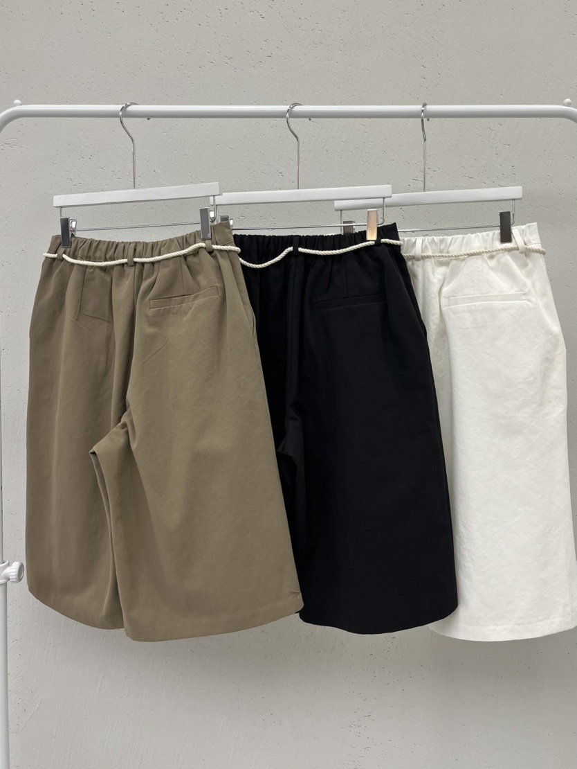 BEAMING SEOUL韓國代購女裝新品職業熱賣人氣短褲含腰繩BEAMING SEOUL短褲