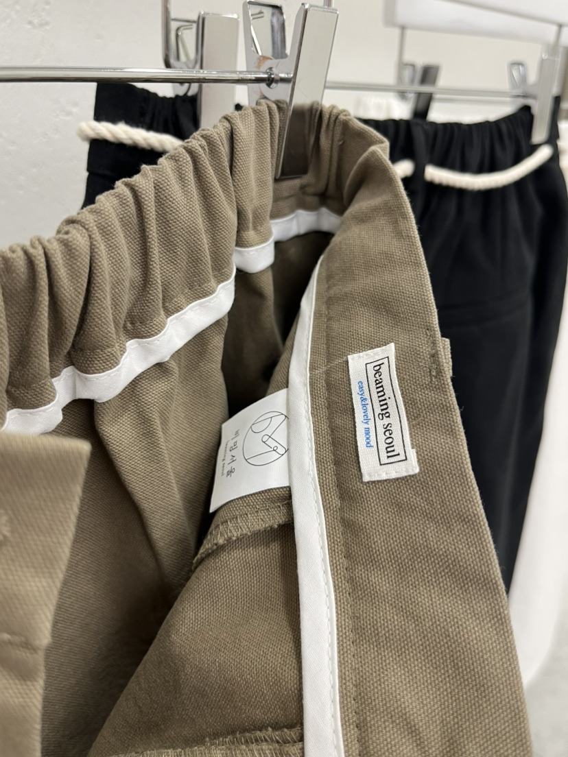 BEAMING SEOUL韓國代購女裝新品職業熱賣人氣短褲含腰繩BEAMING SEOUL短褲