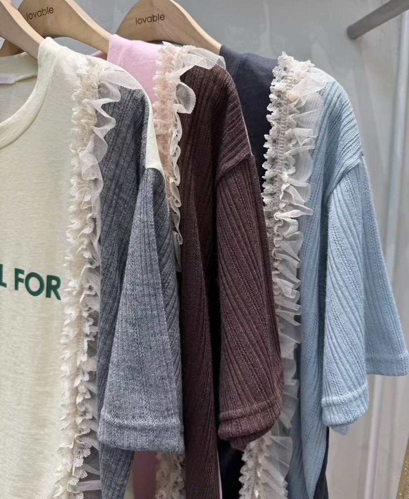 LOVABLE韓國東大門代購女裝新品推薦時尚人氣休閑26春夏T恤LOVABLET恤