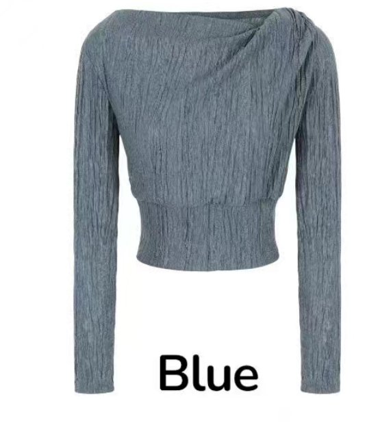 BUSTLING韓國東大門直郵女裝新品推薦休閑熱賣時尚長袖T恤BUSTLING長袖T恤圖色2