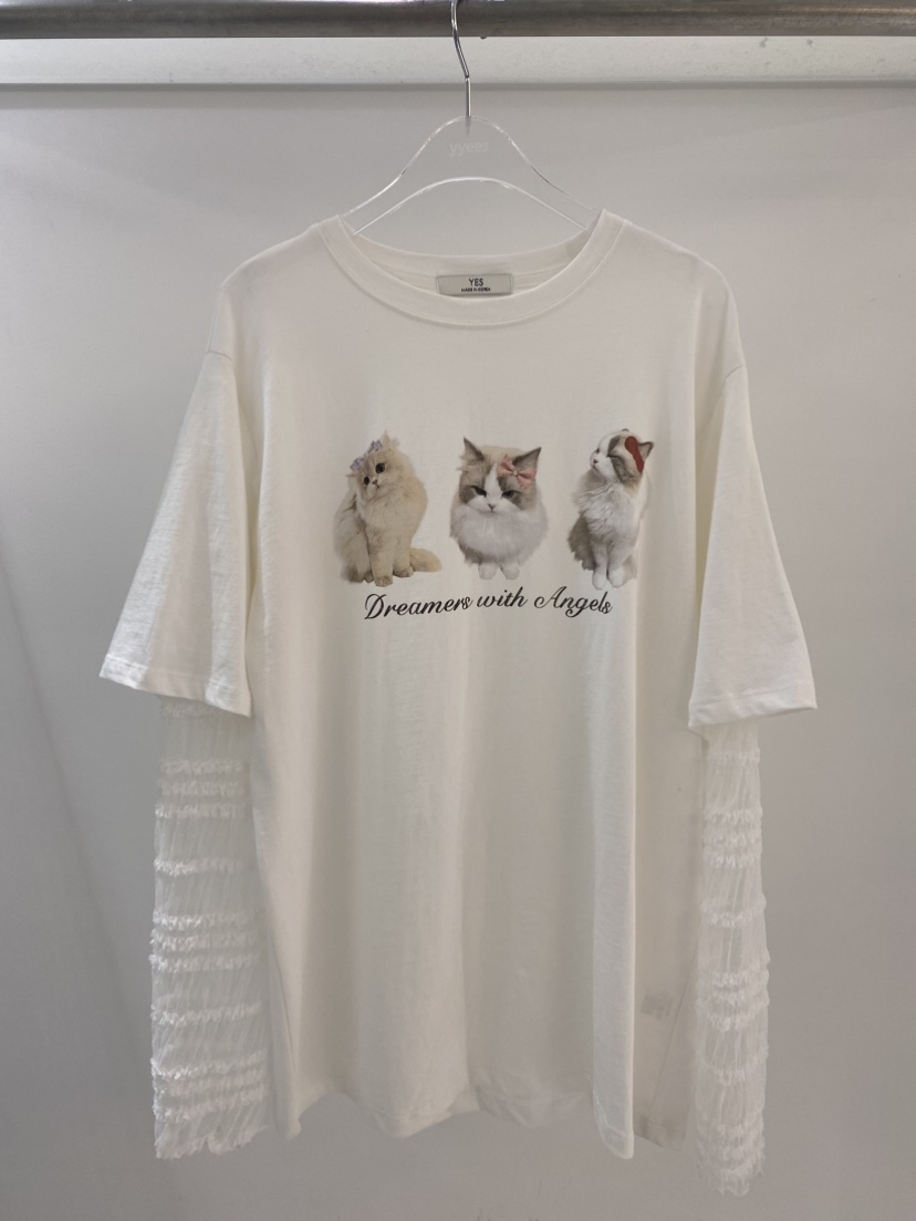 YES韓國直郵實拍女裝新品時尚職業人氣休閑熱賣26春夏長袖T恤YES長袖T恤圖色3