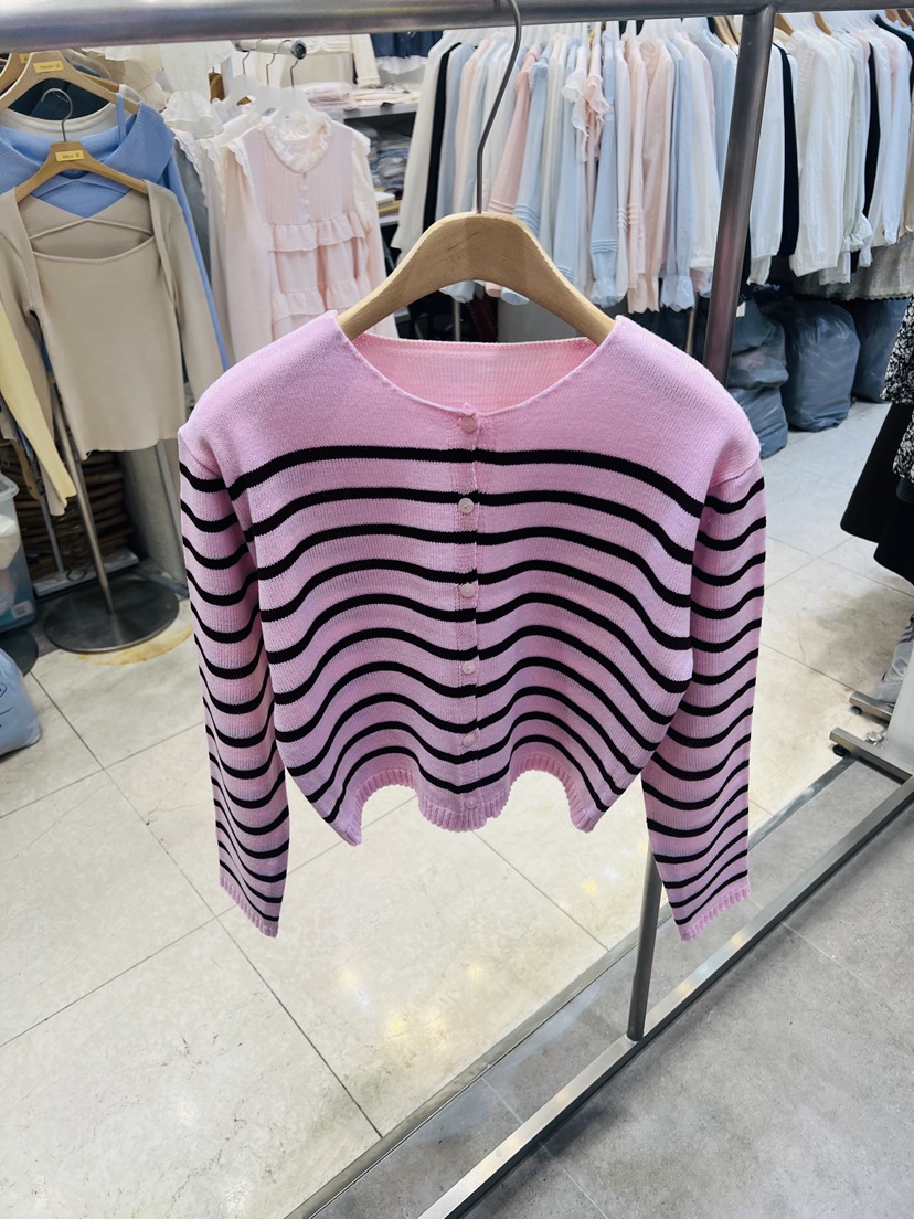 BLACK NOTE韓國直郵女士新品休閑熱賣時尚職業推薦針織衫BLACK NOTE針織衫圖色3