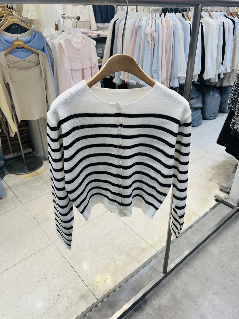 BLACK NOTE韓國直郵女士新品休閑熱賣時尚職業推薦針織衫BLACK NOTE針織衫圖色4