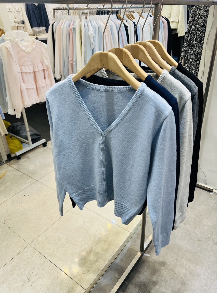 BLACK NOTE韓國直郵女士新品推薦人氣職業時尚針織衫棉質BLACK NOTE針織衫