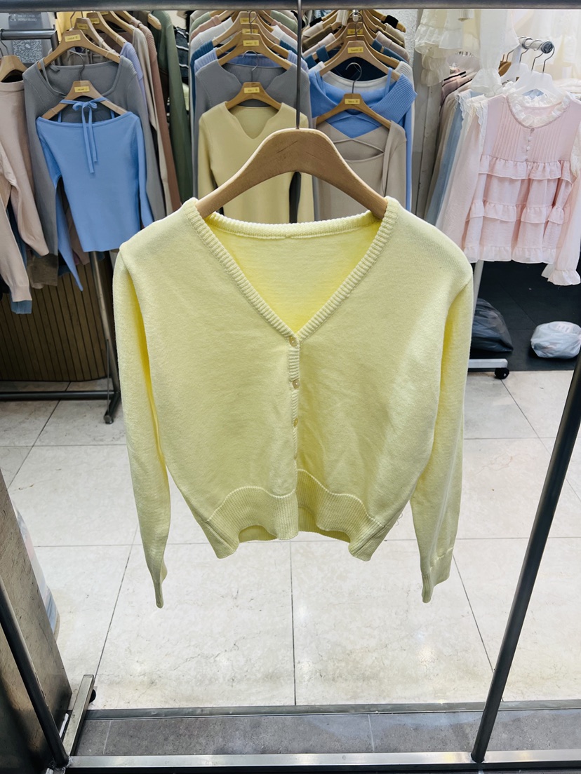 BLACK NOTE韓國直郵女士新品推薦人氣職業時尚針織衫棉質BLACK NOTE針織衫圖色3