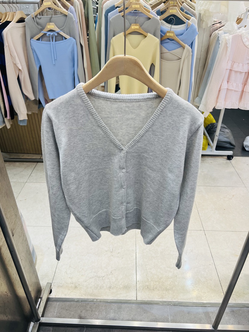 BLACK NOTE韓國直郵女士新品推薦人氣職業時尚針織衫棉質BLACK NOTE針織衫圖色8