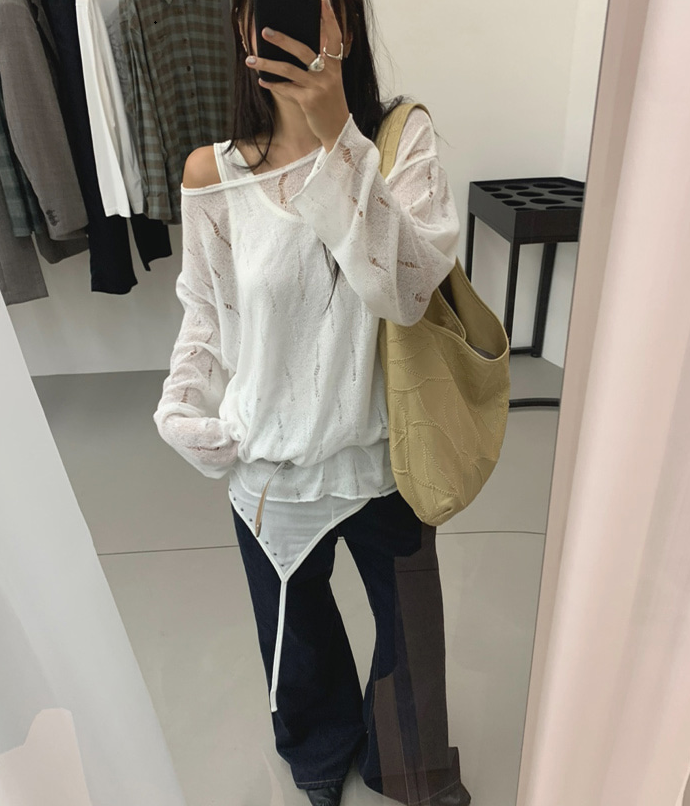 RABONE韓國東大門直郵女裝新款推薦26春夏熱賣職業針織衫RABONE針織衫圖色1