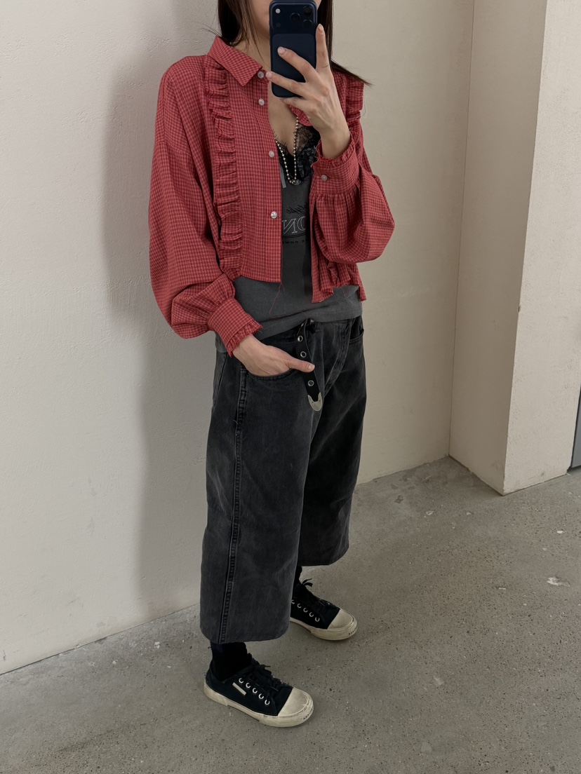 FRANC—L韓國代購女裝新款推薦熱賣26春夏人氣襯衫蕾絲衫FRANC襯衫/蕾絲衫