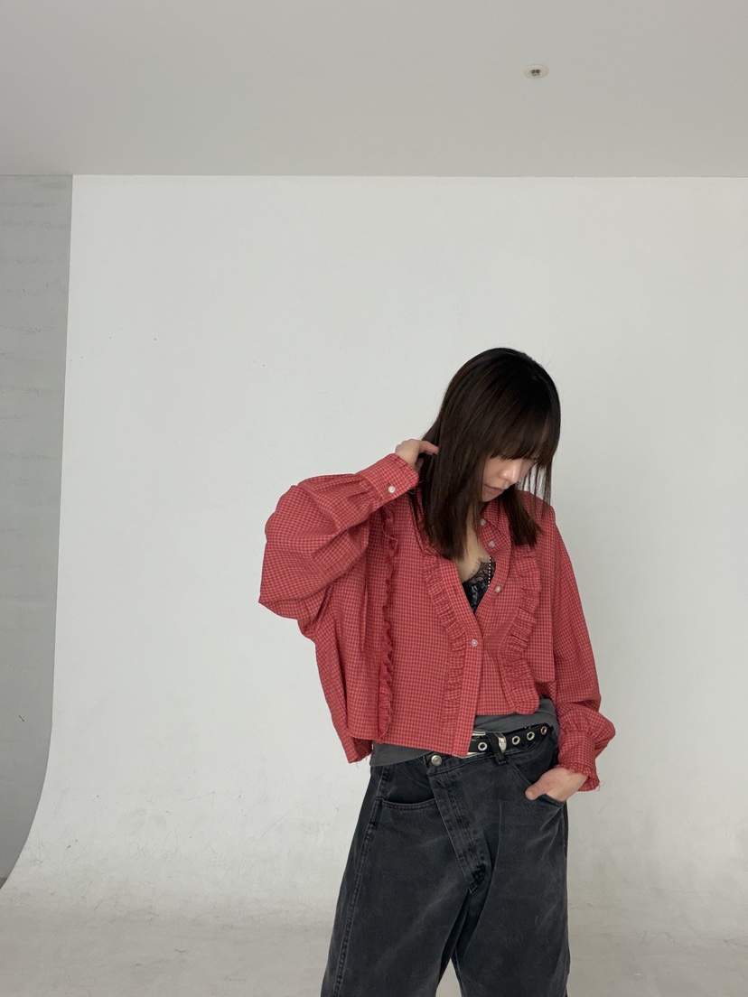 FRANC—L韓國代購女裝新款推薦熱賣26春夏人氣襯衫蕾絲衫FRANC襯衫/蕾絲衫