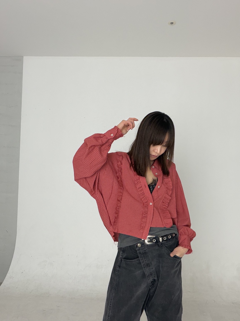 FRANC—L韓國代購女裝新款推薦熱賣26春夏人氣襯衫蕾絲衫FRANC襯衫/蕾絲衫