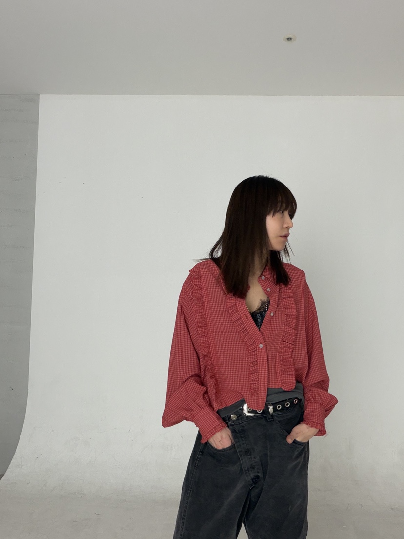 FRANC—L韓國代購女裝新款推薦熱賣26春夏人氣襯衫蕾絲衫FRANC襯衫/蕾絲衫