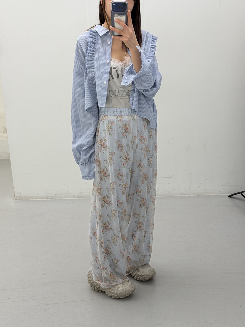 FRANC—L韓國代購女裝新款推薦熱賣26春夏人氣襯衫蕾絲衫FRANC襯衫/蕾絲衫