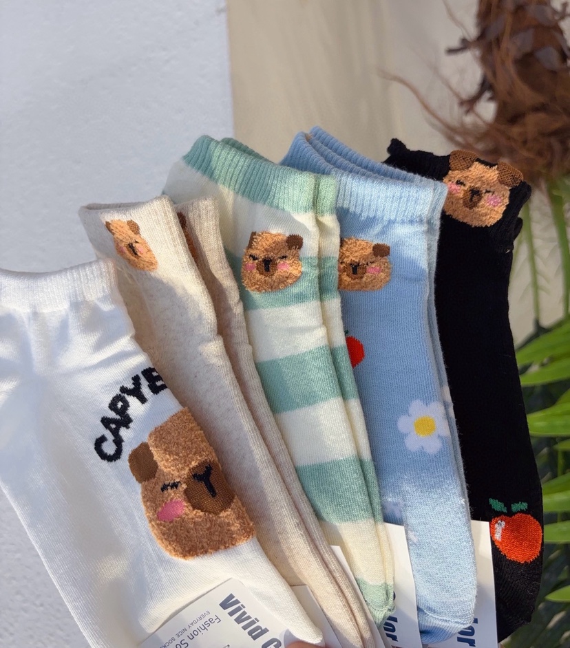 CACTUS-Q韓國代購女裝新款休閑26春夏熱賣時尚人氣職業襪子CACTUS十雙起/可混搭襪子