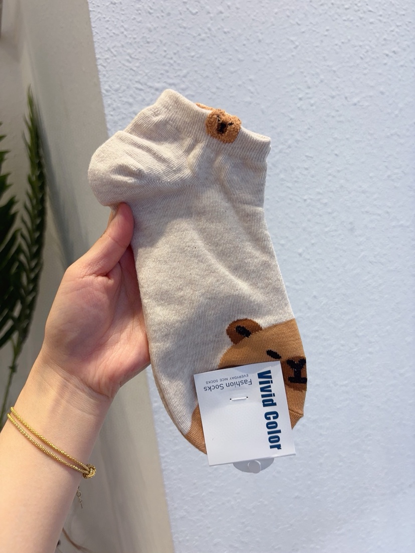 CACTUS-Q韓國直郵實拍女裝新品熱賣時尚推薦職業休閑襪子CACTUS十雙起/可混搭襪子圖色2