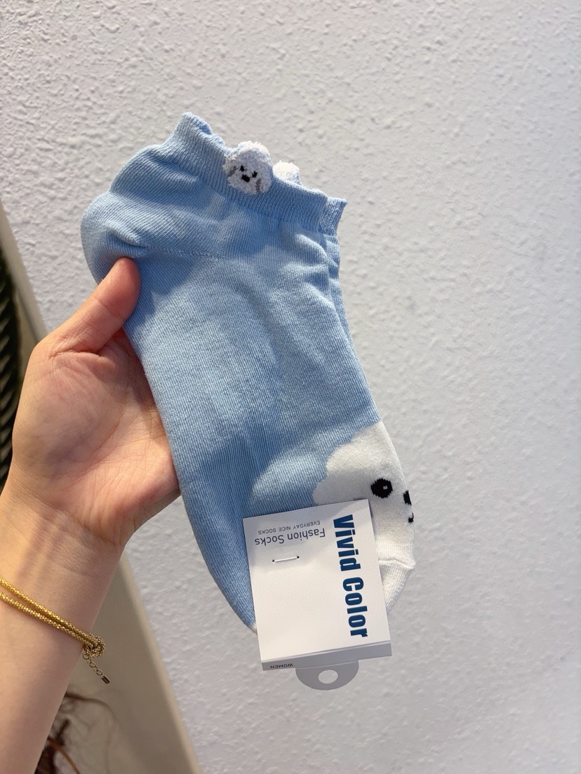 CACTUS-Q韓國直郵實拍女裝新品熱賣時尚推薦職業休閑襪子CACTUS十雙起/可混搭襪子圖色3