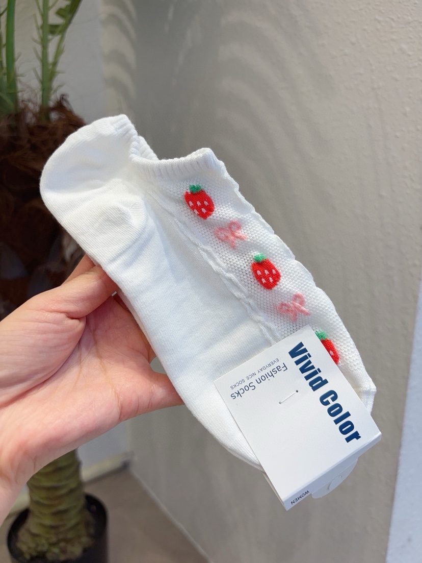 CACTUS-Q韓國代購女士新款休閑推薦職業26春夏時尚人氣襪子CACTUS十雙起/可混搭襪子圖色1