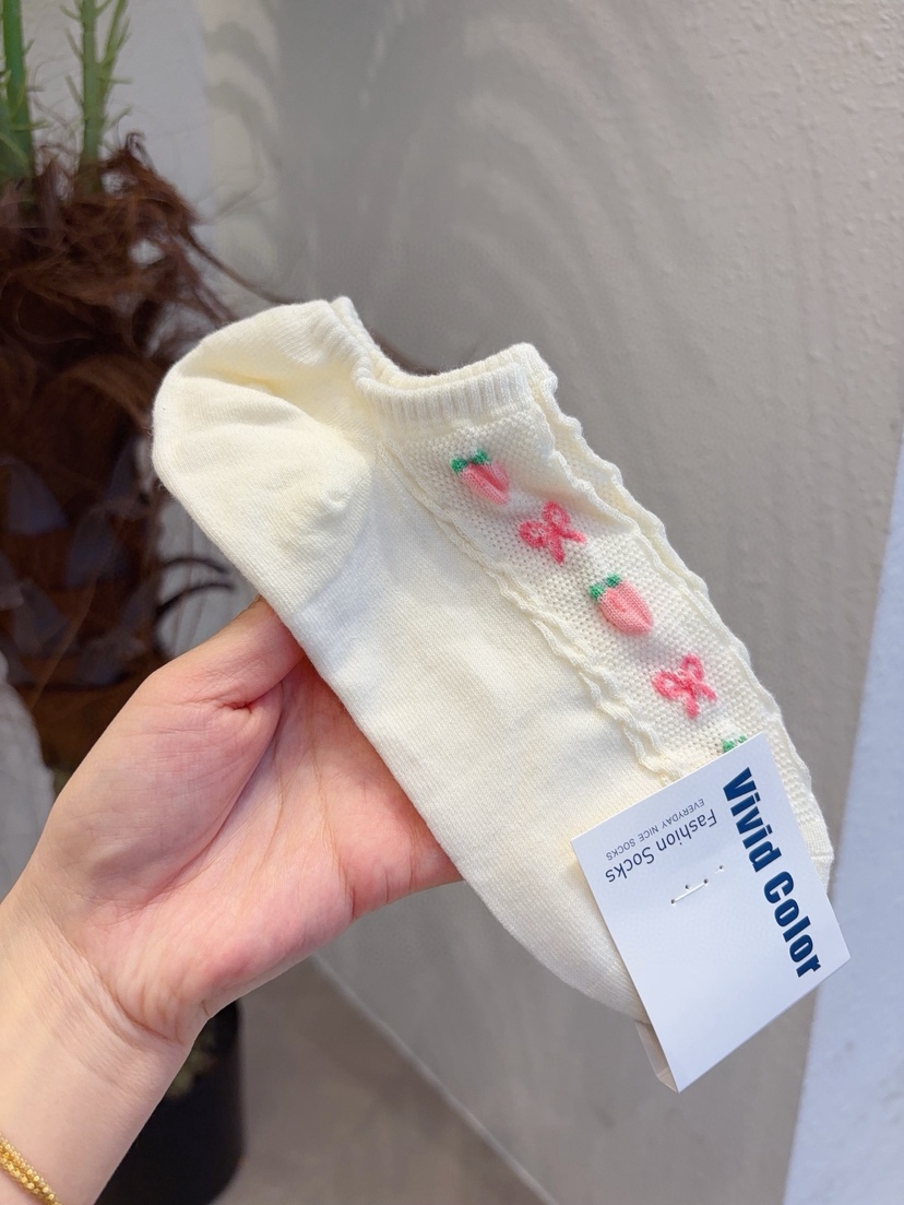 CACTUS-Q韓國代購女士新款休閑推薦職業26春夏時尚人氣襪子CACTUS十雙起/可混搭襪子圖色2