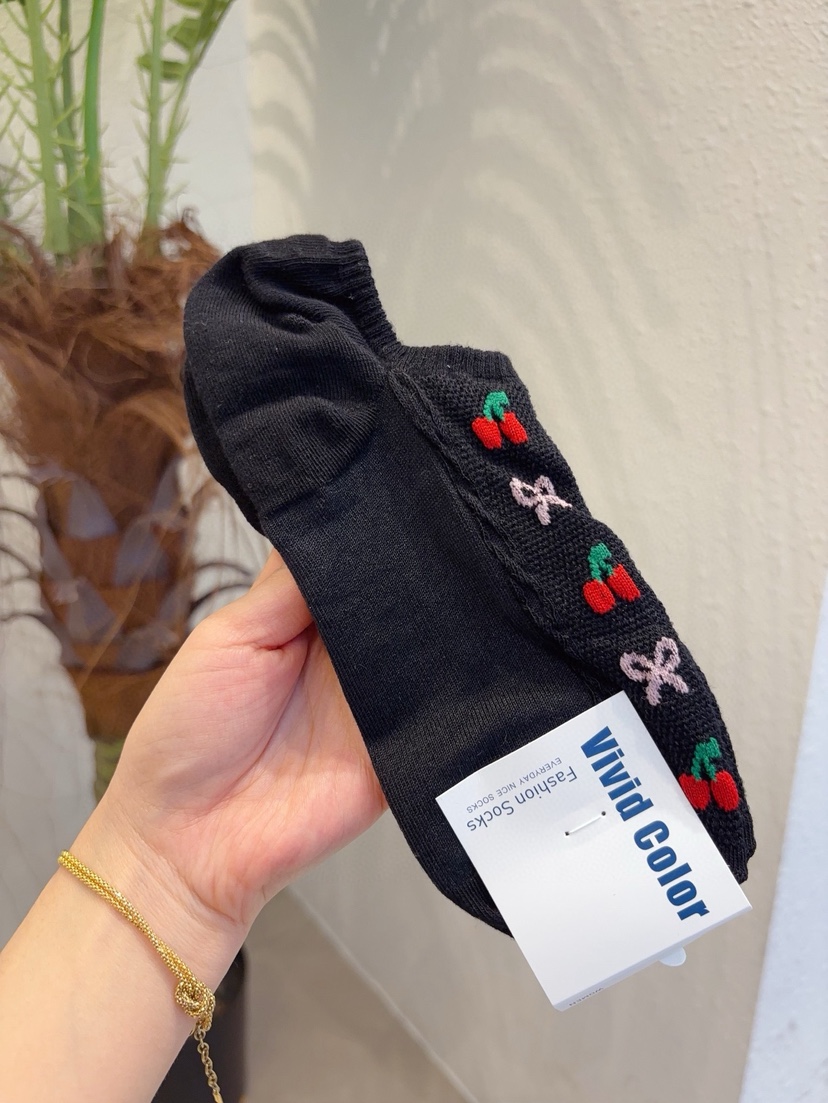 CACTUS-Q韓國代購女士新款休閑推薦職業26春夏時尚人氣襪子CACTUS十雙起/可混搭襪子圖色6