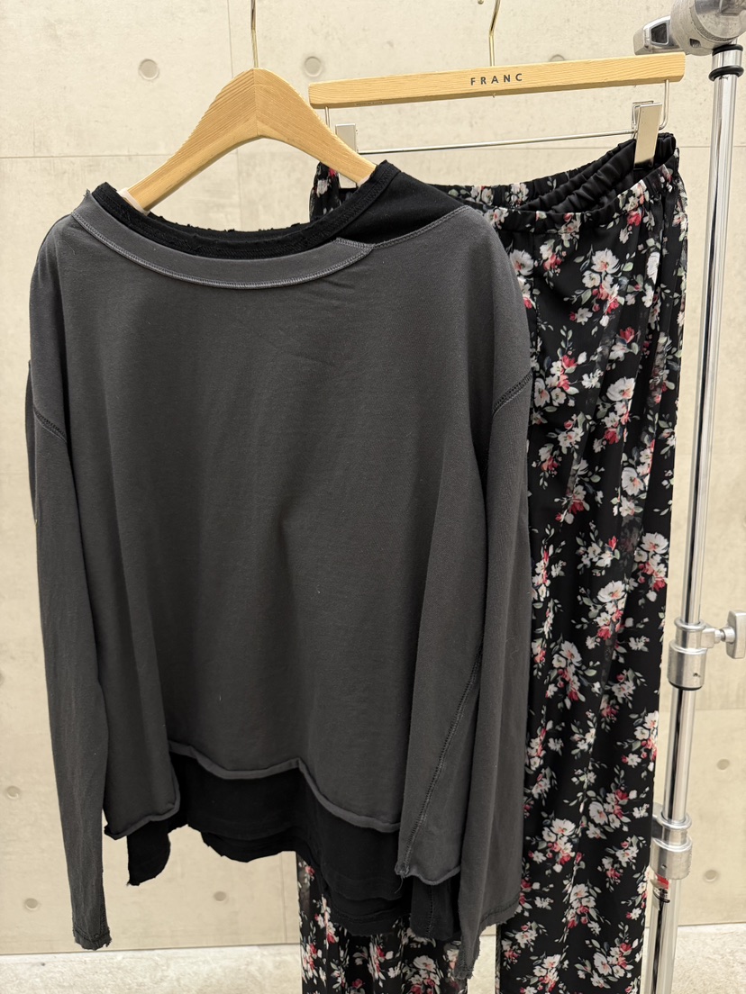 FRANC—L韓國代購女士新款時尚推薦休閑26春夏熱賣長袖T恤FRANC長袖T恤