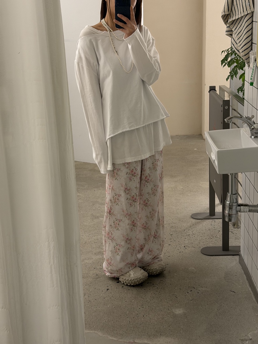 FRANC—L韓國代購女士新款時尚推薦休閑26春夏熱賣長袖T恤FRANC長袖T恤