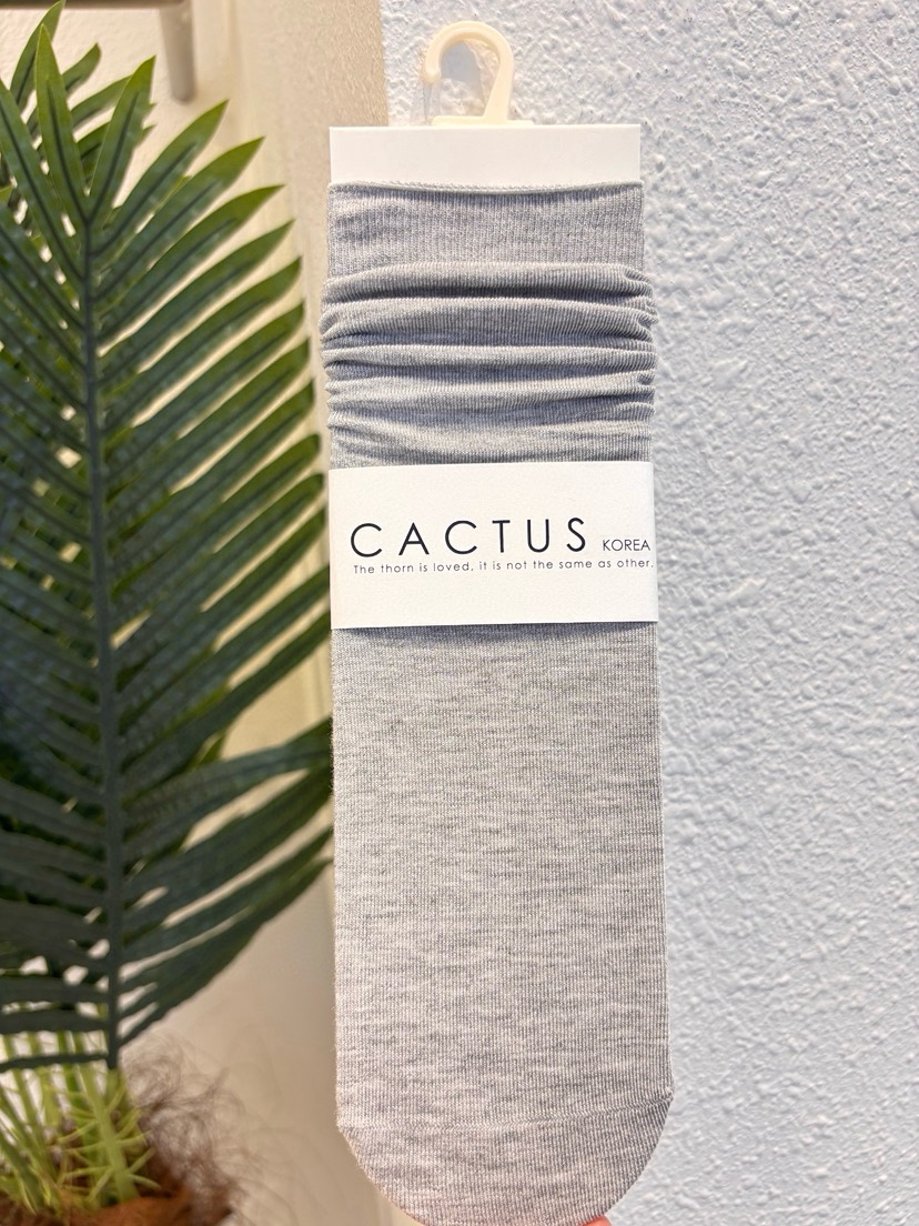 CACTUS-Q韓國東大門代購女裝新款休閑26春夏職業推薦襪子CACTUS十雙起/可混搭襪子圖色3