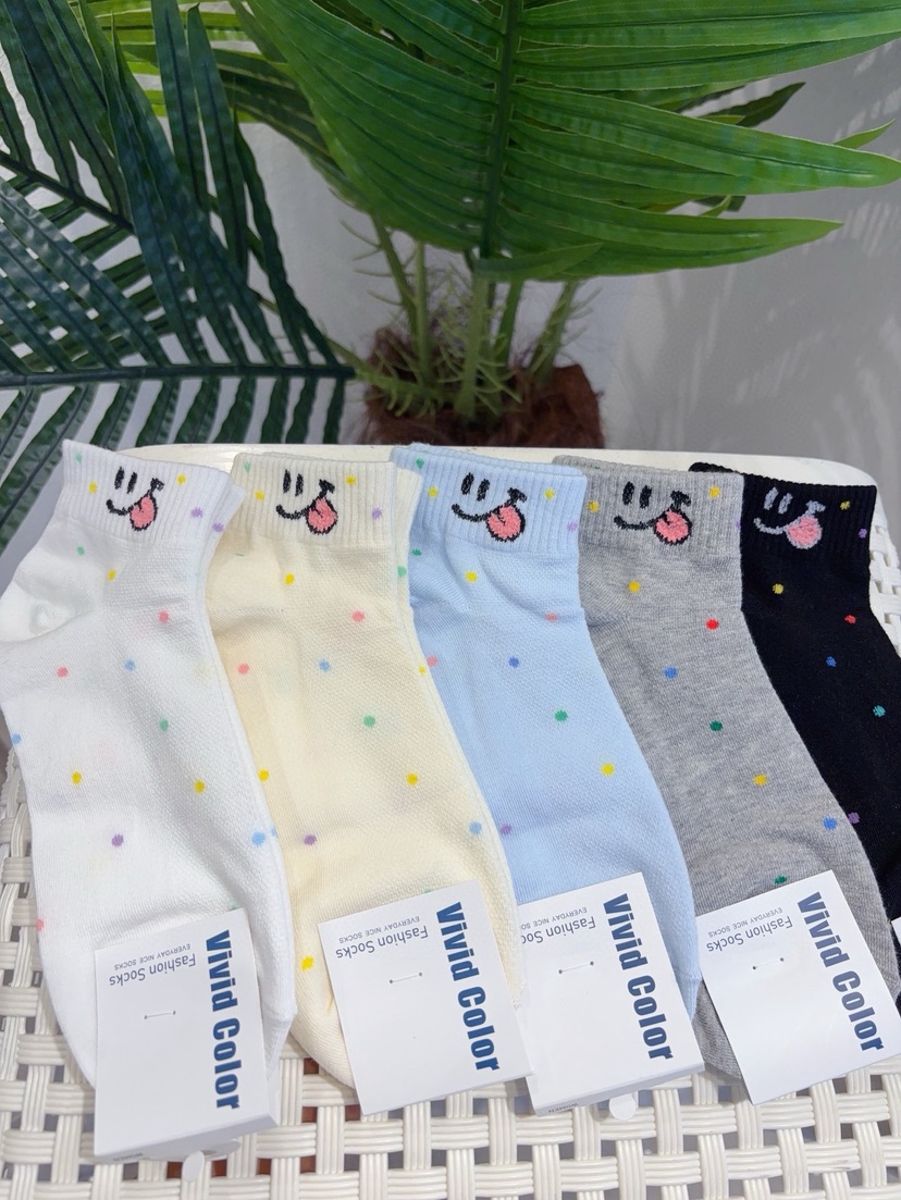 CACTUS-Q韓國東大門代購女裝新品人氣職業時尚休閑26春夏襪子CACTUS十雙起/可混搭襪子