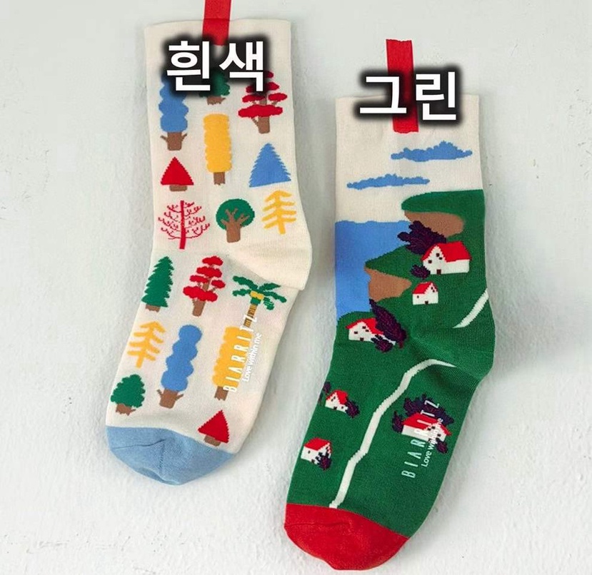 CACTUS-Q韓國直郵女士新款休閑26春夏時尚職業推薦人氣襪子CACTUS十雙起/可混搭襪子