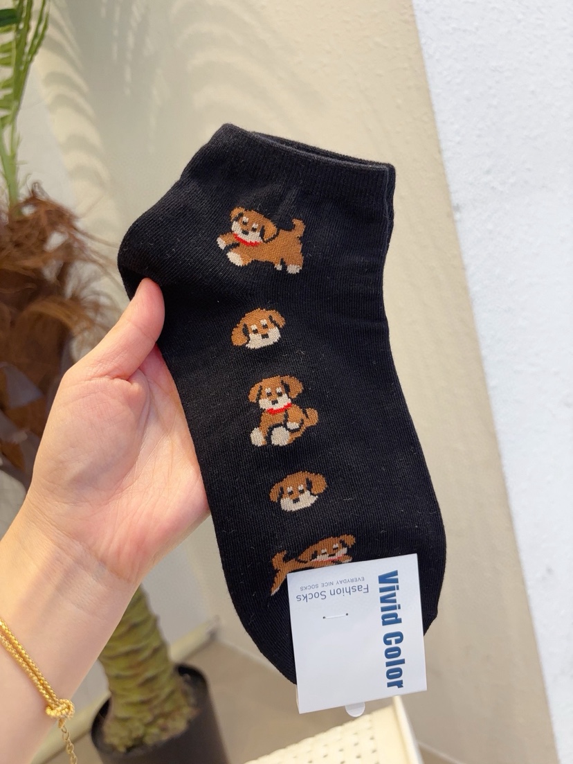 CACTUS-Q韓國直郵實拍女裝新品人氣26春夏職業時尚熱賣襪子CACTUS十雙起/可混搭襪子圖色5