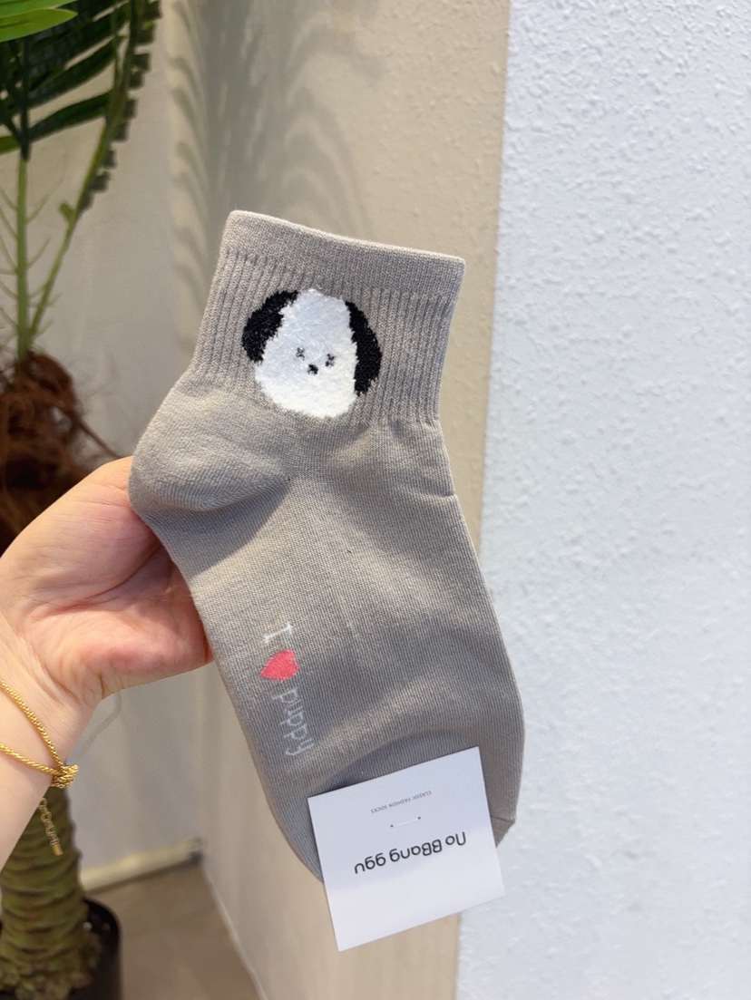 CACTUS-Q韓國東大門直郵女士新款時尚人氣休閑推薦26春夏襪子CACTUS十雙起/可混搭襪子圖色5