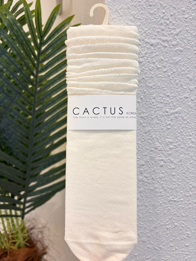CACTUS-Q韓國直郵女裝新品休閑時尚熱賣職業26春夏推薦襪子CACTUS十雙起/可混搭襪子圖色1