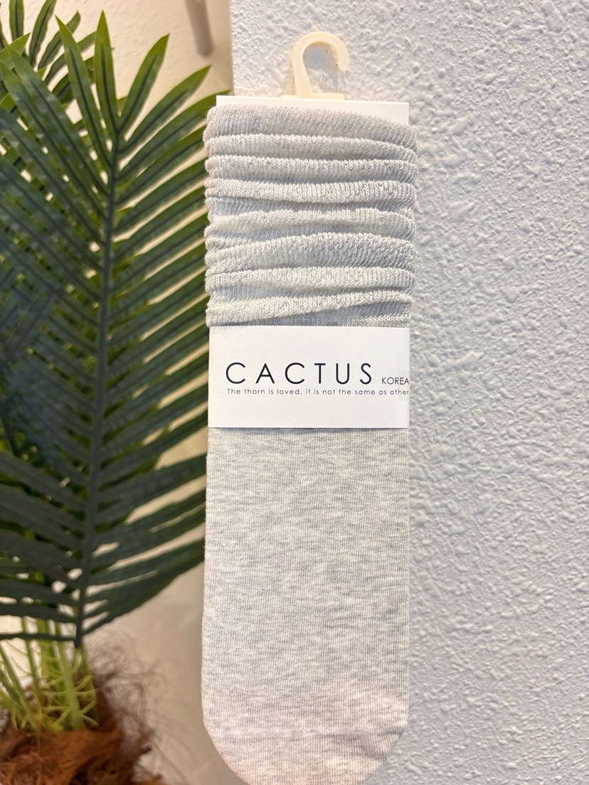 CACTUS-Q韓國直郵女裝新品休閑時尚熱賣職業26春夏推薦襪子CACTUS十雙起/可混搭襪子圖色2