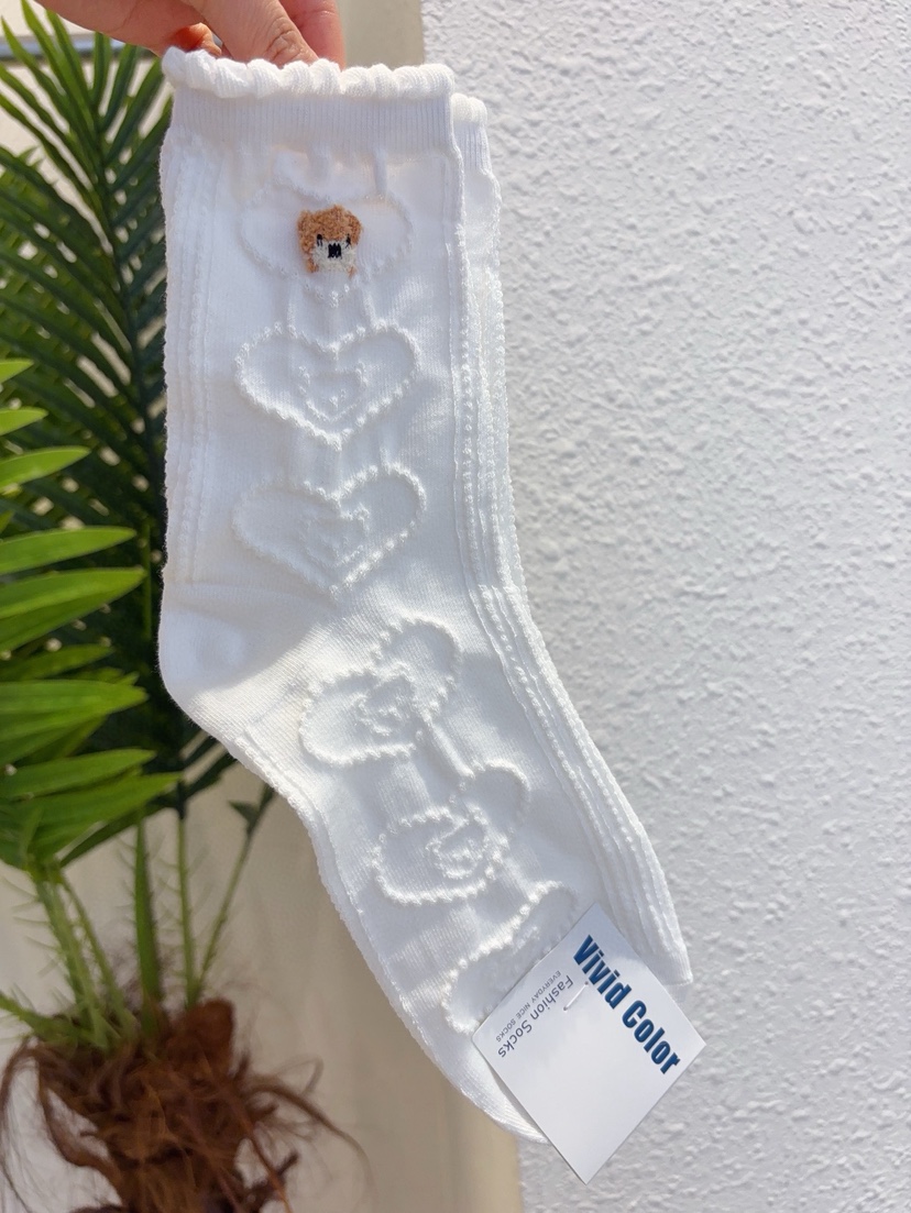 CACTUS-Q韓國直郵女裝新品時尚休閑推薦熱賣人氣職業襪子CACTUS十雙起/可混搭襪子圖色1