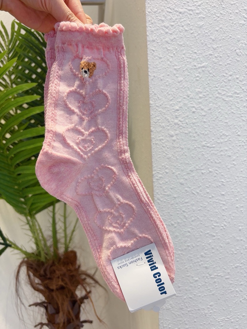 CACTUS-Q韓國直郵女裝新品時尚休閑推薦熱賣人氣職業襪子CACTUS十雙起/可混搭襪子圖色3