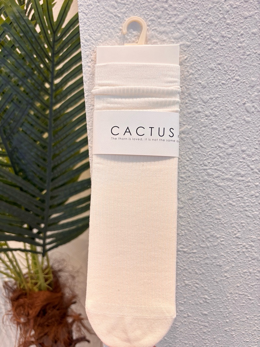 CACTUS-Q韓國直郵女士新款推薦職業人氣時尚休閑26春夏襪子CACTUS十雙起/可混搭襪子圖色1