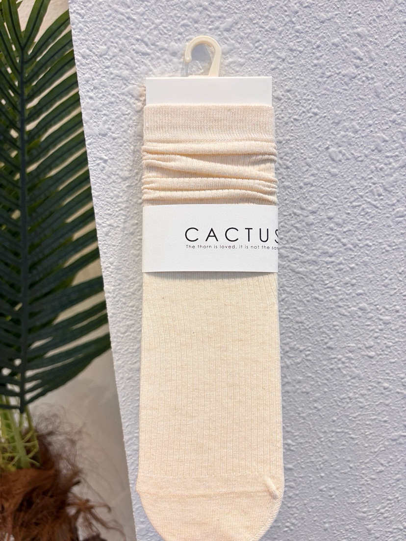 CACTUS-Q韓國直郵女士新款推薦職業人氣時尚休閑26春夏襪子CACTUS十雙起/可混搭襪子圖色2