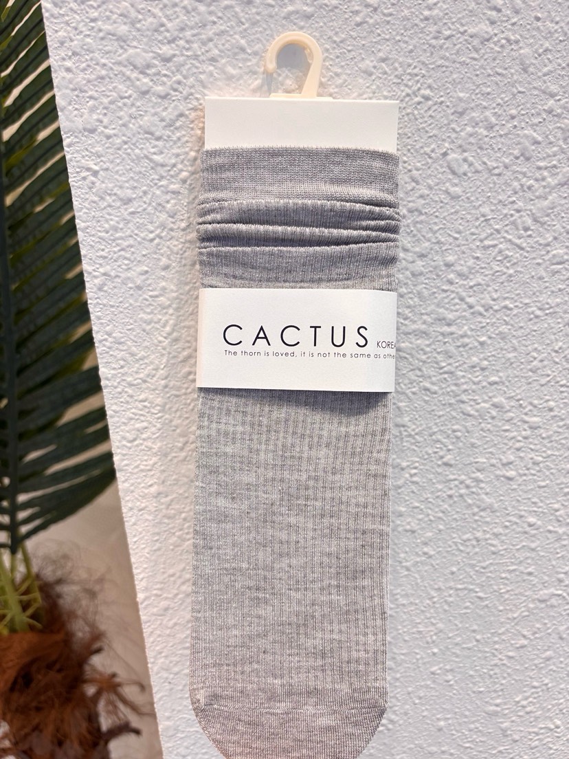 CACTUS-Q韓國直郵女士新款推薦職業人氣時尚休閑26春夏襪子CACTUS十雙起/可混搭襪子圖色3