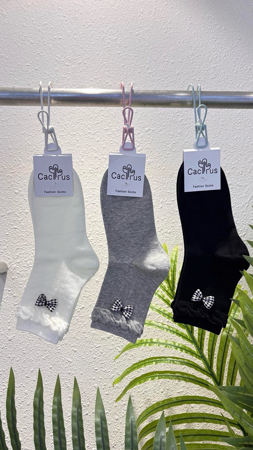 CACTUS-Q韓國東大門代購女士新品時尚職業26春夏休閑襪子CACTUS十雙起/可混搭襪子